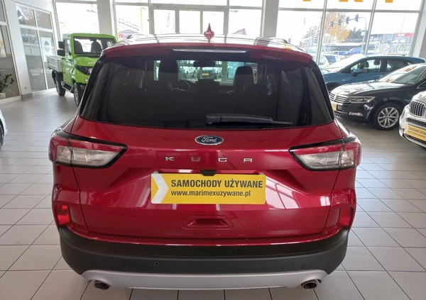 Ford Kuga cena 125500 przebieg: 25550, rok produkcji 2021 z Chojnów małe 352